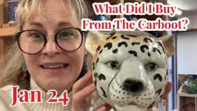 What Did I Buy From The Car Boot? Stock For My Shop & Website January Vlog 2024