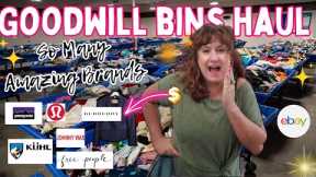 These Brands Flipped Fast On Ebay ~ Mega GOODWILL OUTLET BINS Thrift HAUL TO RESELL on Ebay