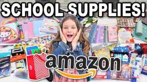 BACK TO SCHOOL SUPPLIES HAUL + BACKPACKS & SHOES FOR 4 KIDS!
