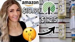 10 Amazon Products Cheaper at Dollar Tree! 😱🔥 (Genius Home Hacks That save Time & Money)