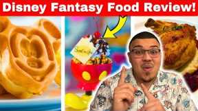 Disney Fantasy full Food Review!