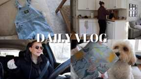 DAILY VLOG: BABY REGISTRY + BABY CLOTHES HAUL + PANERA DAY + BABY SHOWER CHAT