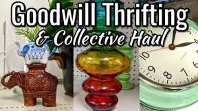 Thrift Shopping at Goodwill + My Collective Home Haul & A Flea Market Flip! | Thrifting in 2023
