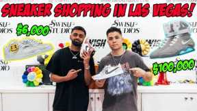 SNEAKER SHOPPING AT LAS VEGAS'S CRAZIEST SHOE STORES! *Insight From Vegas Store Owners*
