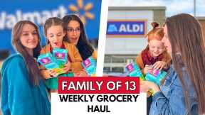 Grocery Shopping For 11 Kids: Can we Make WALMART Work?