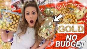 NO BUDGET 💰GOLD ITEMS ONLY ✨ SHOPPING SPREE CHALLENGE!