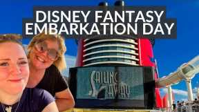 EMBARKATION DAY | Disney Fantasy | Pixar Day at Sea | January 2024