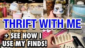 THRIFTING HOME DECOR ~ THRIFT WITH ME~THRILLED THRIFTER + GOODWILL THRIFT SHOPPING HAUL
