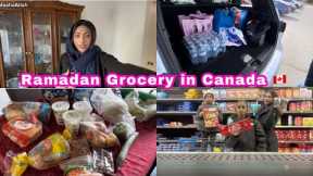 Ramadan ki Grocery Shopping in Canada with Prices | Sab Kuch Bohat Mehnga @humakhanvlogs