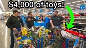 $4,000 toy shopping spree!  (and giving it all away)