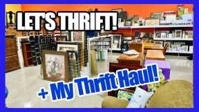 FULL DAY OF THRIFTING! DECOR, VINTAGE, RESALE! THRIFT STORE & GOODWILL SHOPPING! Thrifting 2024 #11!