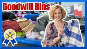 Goodwill Outlet shopping in the bins! It's a whole new way to shop and dig for treasures.