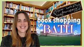 Day in Bath | Book Shopping | Reading Update ♡ Vlog