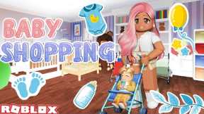 👶 BABY SHOPPING AT THE MALL 🛍️ | Roblox Bloxburg Roleplay