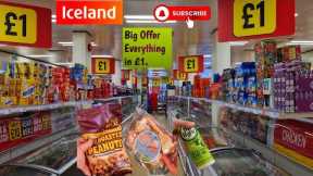 Biggest bargain of the season at Iceland! groceries to household essentials, just in £1.