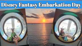 Disney Fantasy Embarkment Day Port Canaveral