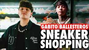 GABITO BALLESTEROS  GOES SNEAKER SHOPPING AT PRIVATE SELECTION AND FACETIME's NATANAEL CANO !!!