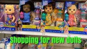 Shopping At Target For New baby alive dolls New items