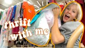 THRIFT WITH ME | big ole shopping day at my favorite thrift store | WELL-LOVED