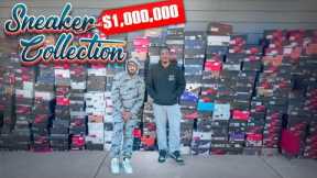 BUYING $1,000,000 WORTH OF SNEAKERS FROM A MILLIONAIRE!