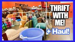GOODWILL SHOPPING for HOME DECOR & RESALE + A GOODWILL OUTLET HAUL! THRIFTING 2024 #18