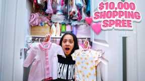 WE WENT ON A $10,000 SHOPPING SPREE FOR OUR BABYGIRL 😮‍💨