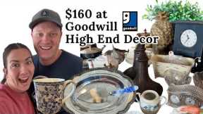 We Spent $160 At Goodwill on High End Home Decor - Reselling