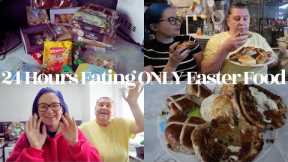 24 Hours Eating ONLY Easter Food