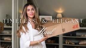 TIMELESS SHOPPING AT H&M | LORO PIANA ON A BUDGET, WHAT I BOUGHT FOR MY BIRTHDAY | Lydia Millen