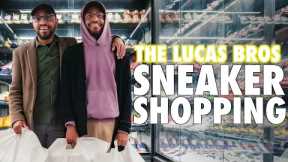 THE LUCAS BROTHERS  GO SNEAKER SHOPPING AT PRIVATE SELECTION!!!