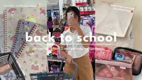 back to school prep!📚| school supplies shopping🛍️,haul,packing my school bag🎒| shs diaries ❀ | ph