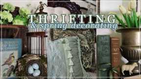 THRIFT WITH ME FOR HOME DECOR! | Thrifting & Decorating for Spring! | Thrift Haul | Goodwill
