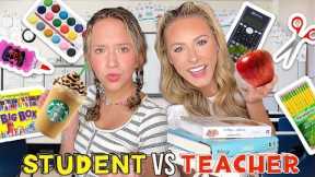 TEACHER 🍎✏️ VS STUDENT 🎨📚 TARGET SHOPPING CHALLENGE (NO BUDGET)
