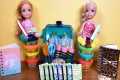 Elsa and Anna toddlers get supplies - 