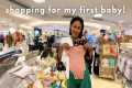a first time mom shopping for baby