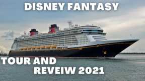 Disney Fantasy Cruise ship❗ Tour & Review Ship