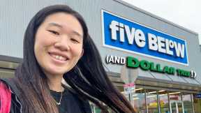 Let's go shopping at Five Below and Dollar Tree!!!!