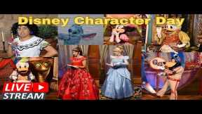 🔴 Live - Disney Character Day in Magic Kingdom -  Walt Disney World  5.21.2024