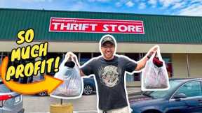 WENT TREASURE HUNTING AT THRIFT STORES AND GOODWILL BINS OUTLET TO FLIP FOR PROFIT ON EBAY