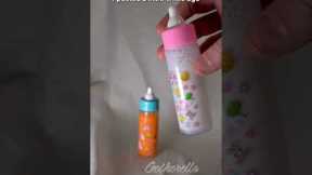 How the baby bottle toys work 🍼 to make the liquid ✨magically✨ disappear #howitworks #toy