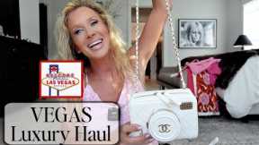 Luxury Vegas Shopping Haul | Travel Carnivore Meals | Conference Style