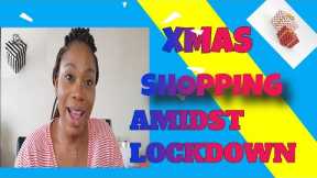 Shopping For Christmas Amidst Lockdown For Loved Ones