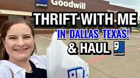 THRIFTING GOODWILL IN Dallas Texas! Home Decor THRIFT SHOPPING & THRIFT HAUL!