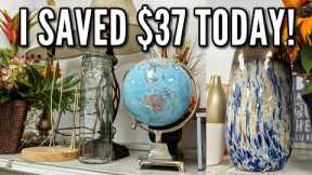 I SAVED $37 BY SHOPPING AT GOODWILL! | THRIFTING & HOME HAUL 2024!