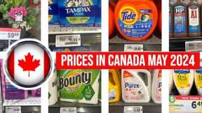 ASTRONOMICAL$ GROCERY PRICES in Canada MAY 2024!