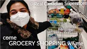 Saturday vlog part 1 - Grocery shopping 🛒with me @Real Canadian Superstore, London, Ontario...