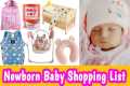 New born baby shopping list || Things 