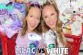 LILAC 🦄🍬💜 VS WHITE ☁️🐚🤍 TARGET