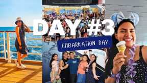 EMBARKATION DAY | DISNEY FANTASY | WESTERN CARIBBEAN | DISNEY CRUISE VACATION APRIL 2024 | DAY #3