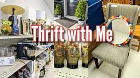 THRIFTING AT GOODWILL FOR MY HOME | MY HAUL + MY POETREE TOPIARIES 2024